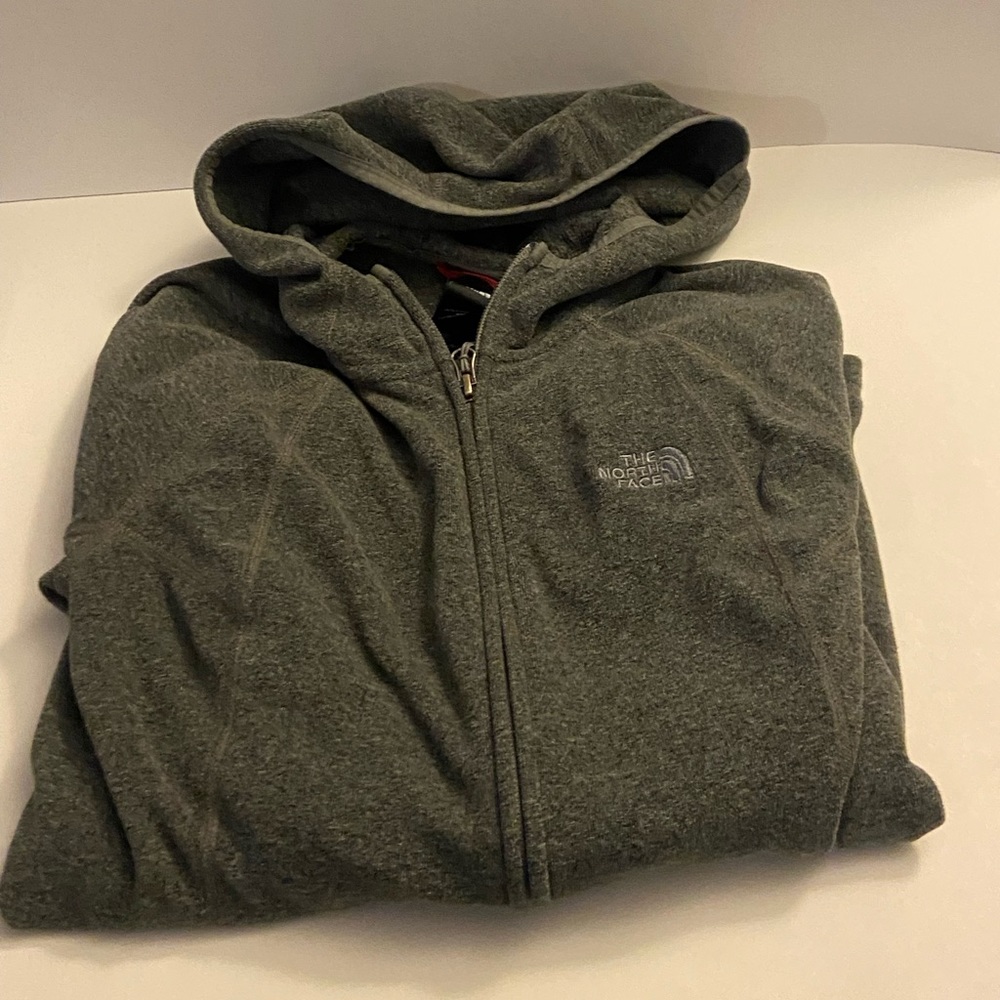 The North Face: Grey Zip-up